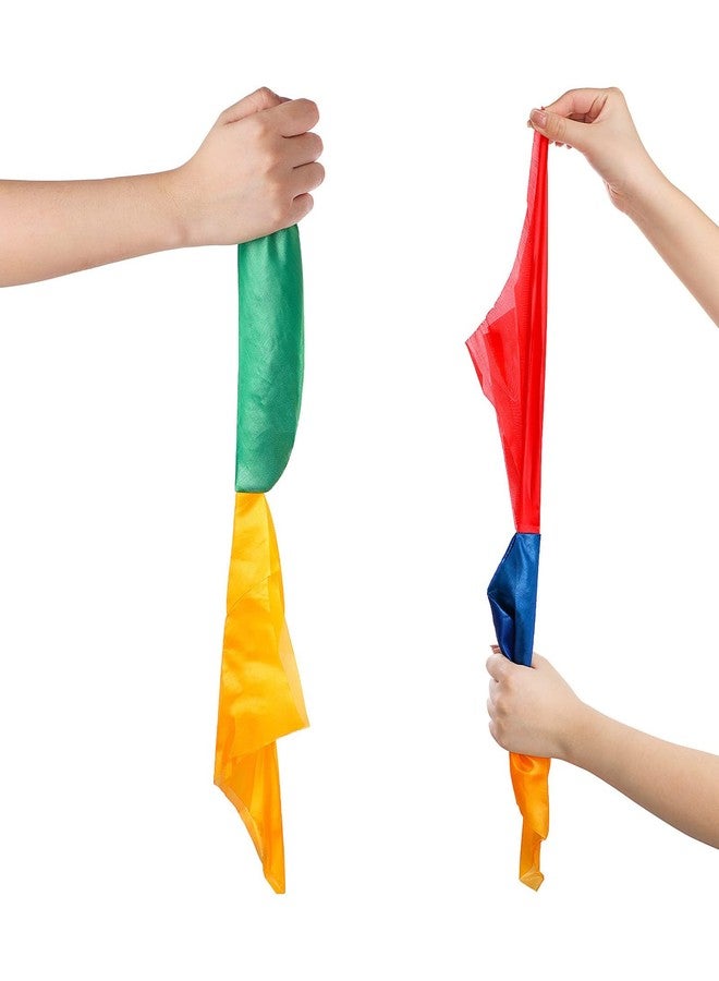 Buildcon 2 Pieces Magic Trick Props for Beginner Magicians, Magic Items for Magic Show, Color Changing Magic Scarf, Street Performances, Children's Parties and School Assemblies - Image 1